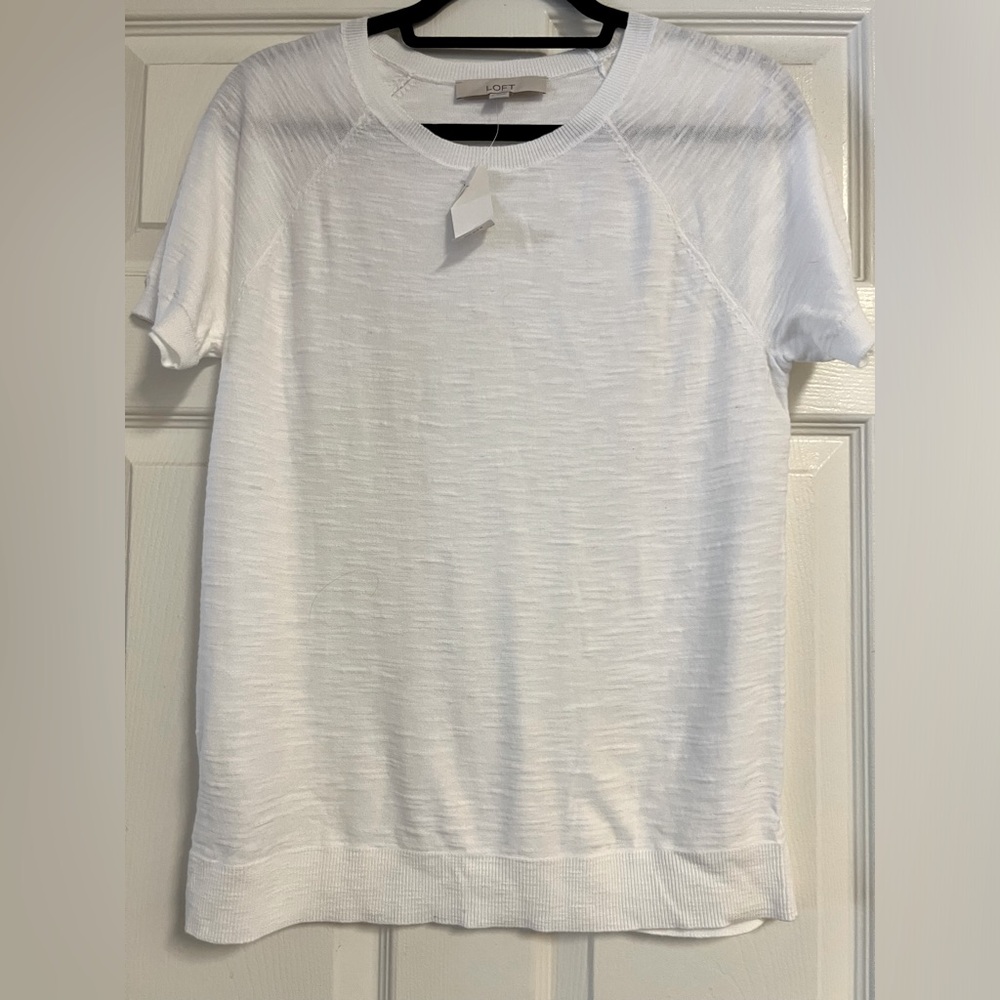 LOFT Crew Neck Sweater Tee